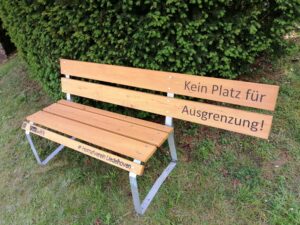 Home bank kein platz fü ausgrenzung